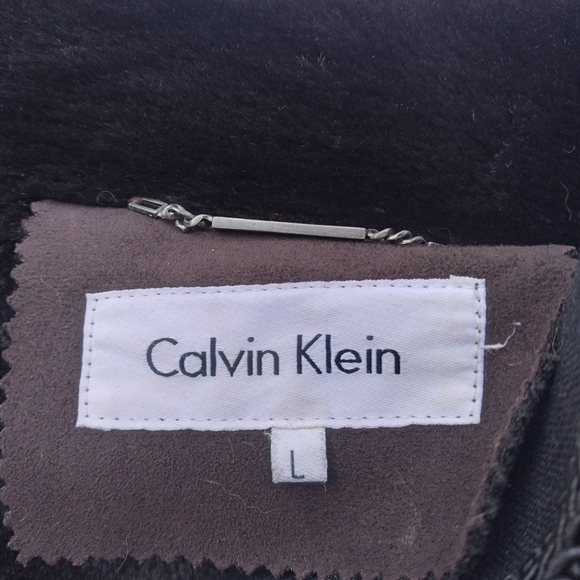 Calvin Klein Lined Heavy Winter Coat Size Large - Picture 8 of 15